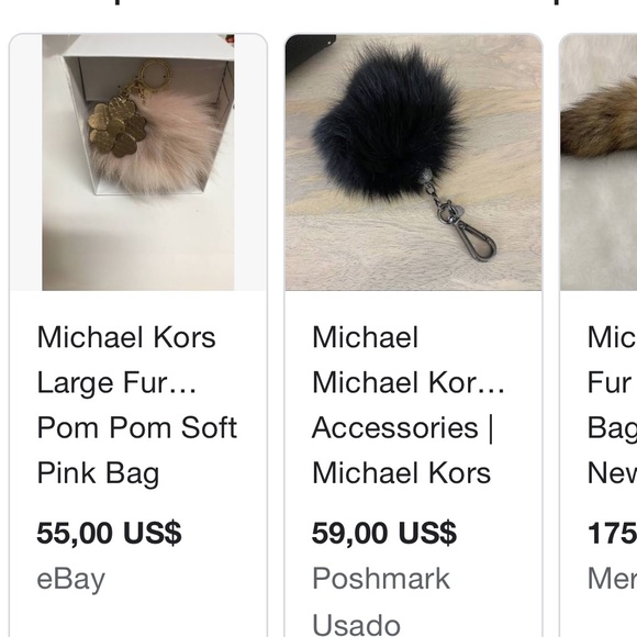 New Mini bag Michael Kors with pom pom charm - Picture 5 of 7